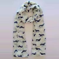 Birds Print Scarves