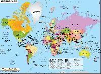 world map