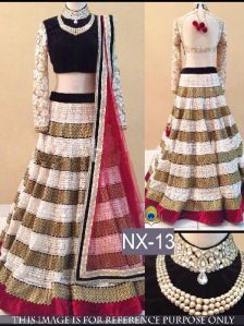 Net & Velvet Lehenga