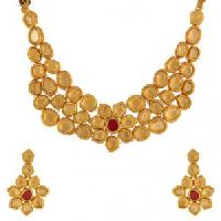 Gold Foil Kundan Jewellery