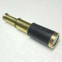 Brass Leather small telescope