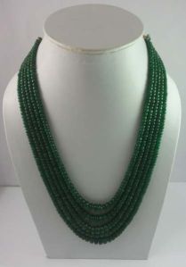 Dyed Beryl Green Smooth Beads