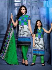 Cotton Printed Churidar Suits