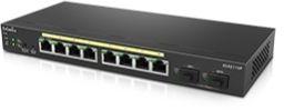 EGS2110P 8-Port Gigabit PoE Smart Switch with 2 Gigabit SFP