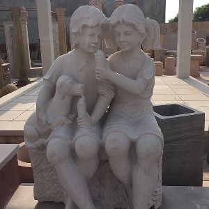 Sandstone Friendship Statue