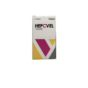 100mg Hepcvel Velpatasvir Tablets