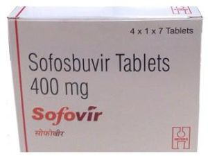 Sofovir 400 mg Sofosbuvir Hetero Tablets