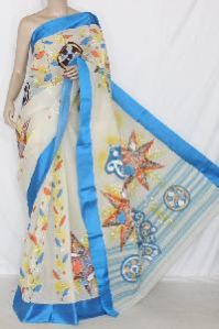 Hand Printed Sarees