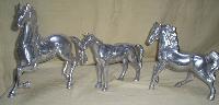Aluminium Horse Sculptures - (3034)
