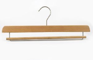 Beech Wood Blanket Hanger with Locking Bar