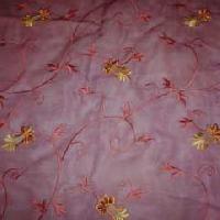 Embroidered Silk Fabric (02)
