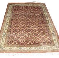 Double Wept Hand Knotted Woolen Carpet (10/14) 06