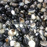 Black Onyx Tumbled Stones