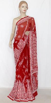 pure georget crepe sarees