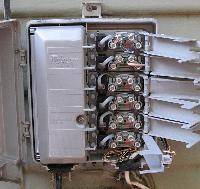 telephone line junction box