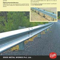 galvanised road highway safety guard