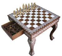 Wooden Chess Table