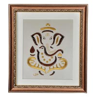 Embroidered Ganpati Frame