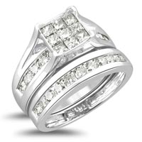 diamond bridal rings