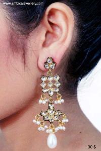 Kundan Earrings-3694