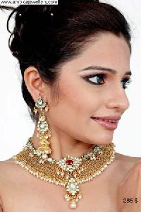 Kundan Necklace Set-3721