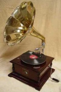 Wooden Gramophone