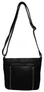 Ladies Black  colour Cross Body Bag