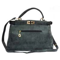 Ladies Leather Shoulder Bag Black Colour