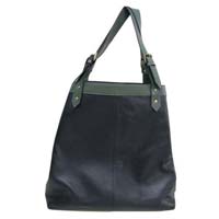 Ladies Leather Hand Bag Black Colour