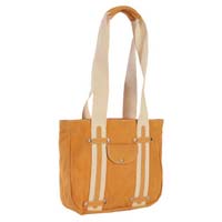 Ladise Leather  Hand Bag Yellow Colour