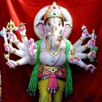 Lord Ganesh Marble Statues