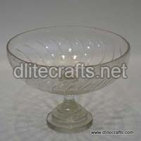 Glass Clear Cut Bowl