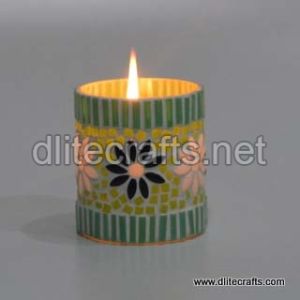 Glass Decorative  Candle Votive