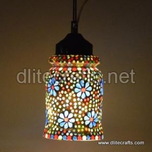 Mosaic Glass Color Hanging