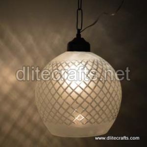 mosaic glass hanging lamps