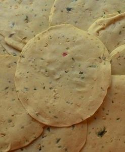 Garlic Chilly Papad