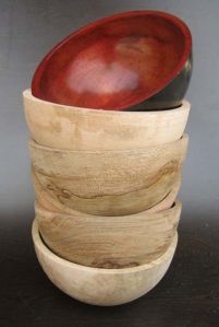 Wooden Salad bowl set