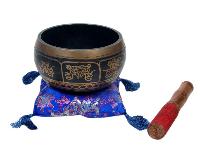 Tibetan Black Singing Bowls