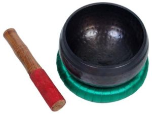 Tibetan hammered singing bowl