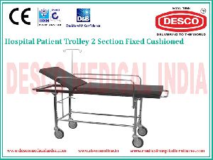 2 SECTION PATIENT TROLLEY DELUXE