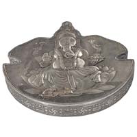 BIG GANESH SHAPED HAND-MADE DECORATIVE PLATTER/ DRY-FRUIT BOX/ CHOCOLA