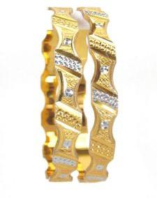 gold plated bangles