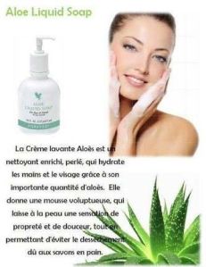 Forever aloe hand face wash