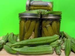 Brined Okra