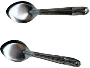 stainless steel spoon