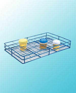 WIRE SAMPLE CONTAINER RACK