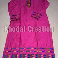 New Pink cotton kurti at 160