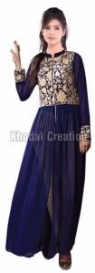 Wonderfull blue coloredAnarkali Suit