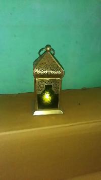 Brass Moroccan Candle Lantern
