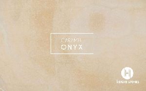 CARAMEL ONYX MARBLE TILES SLABS